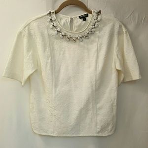 Cream Colored Express Blouse