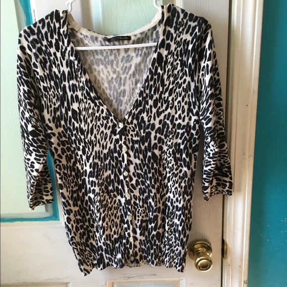 Leopard cardigan