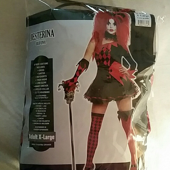 SALE!! Jesterina halloween costume
