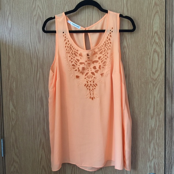 Maurices Orange Summer Top