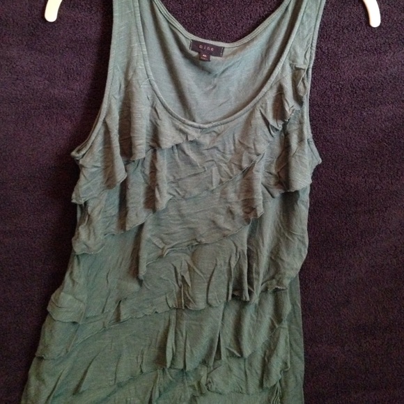 Forest Green tank top