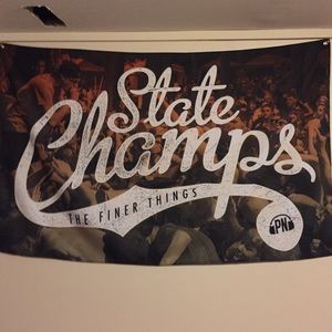 State Champs Wall Flag