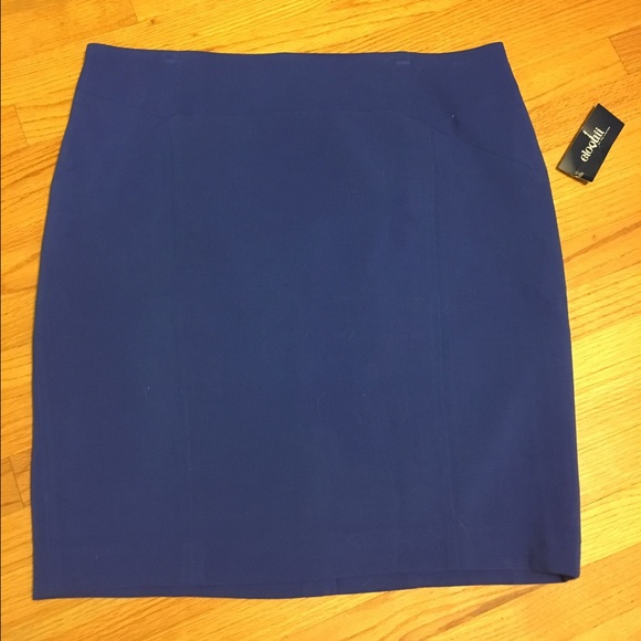 NWT Eloquii Blue skirt