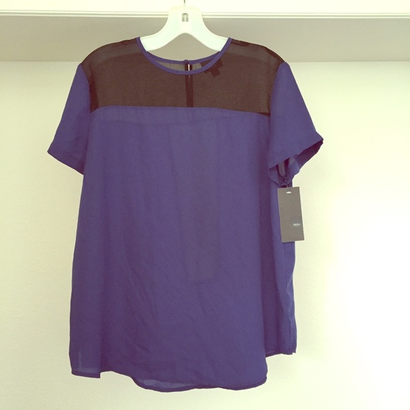 Mossimo Supply Co. Tops - NWT mesh sheer blouse