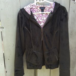 Athleta Zip Front Hooded Jacket