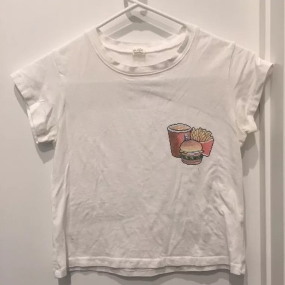 SOLD Brandy Melville Rare Fast Food Tee