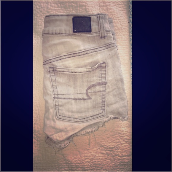 American eagle jean shorts
