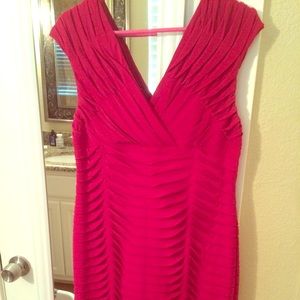 Adrianna Pappel Magenta Cocktail Dress Size 14