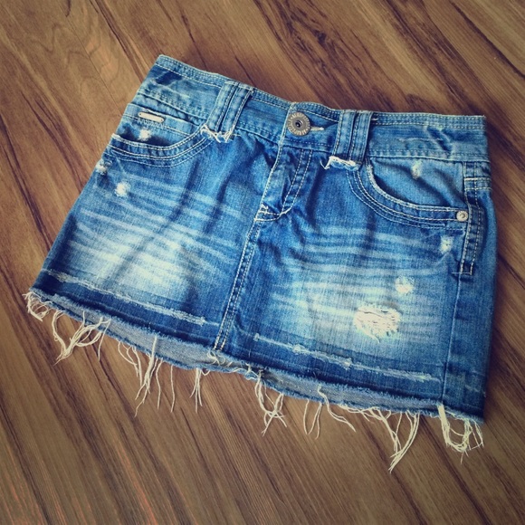 Aeropostale Jean Skirt