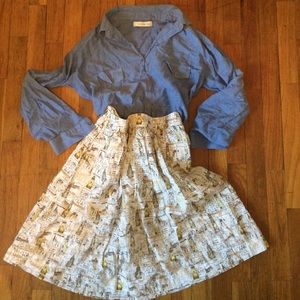 J. Crew Lighthouse skirt