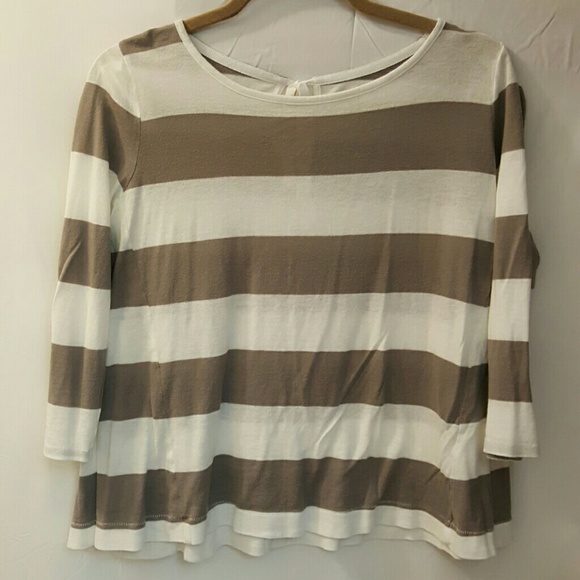 Ann Taylor Loft, Loose Fitted, 3/4 Sleeve Top