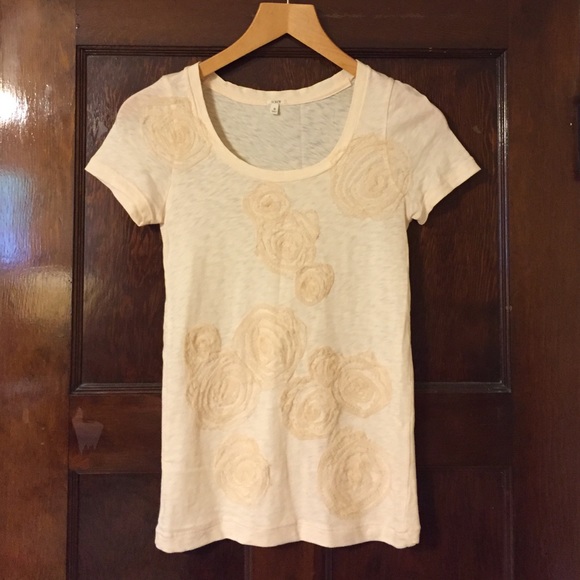 J crew peach t