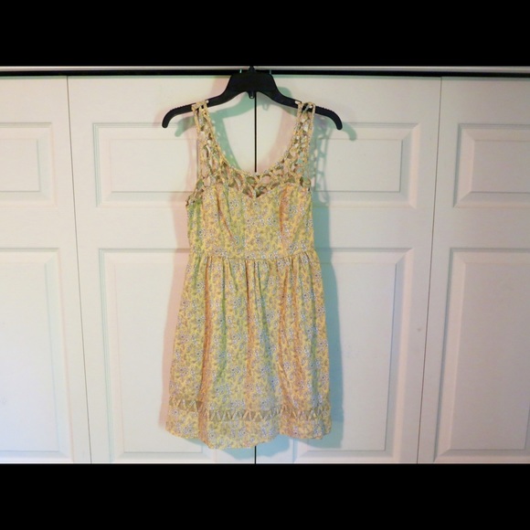 Aryeh Yellow Floral Sundress