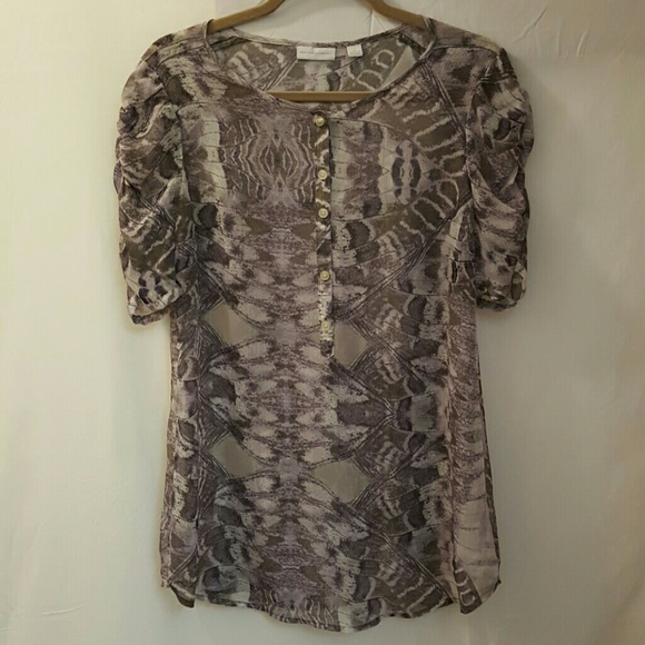 Purple, Sheer Top from New York and Company