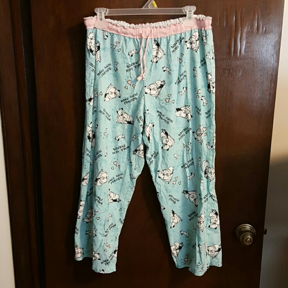 Mutts Organic pajama bottoms
