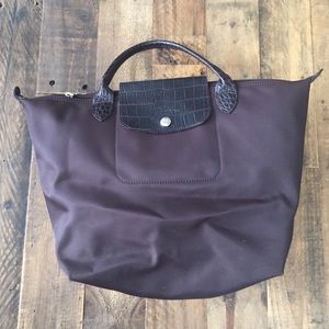 Crocodile Longchamp Tote