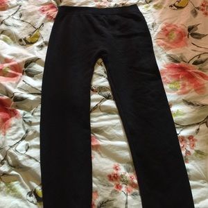 Black leggings. XL