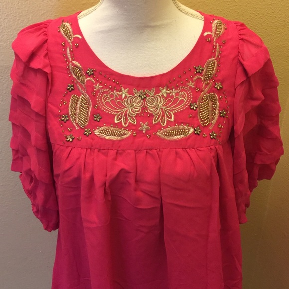 Magenta dress