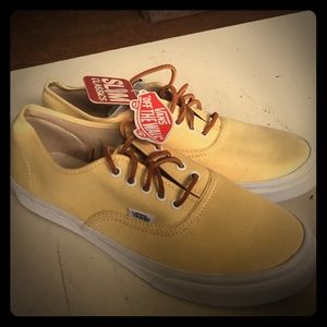 Brand new size 10.5 yellow vans