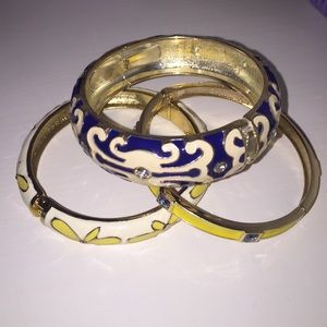 Three sequin bracelets