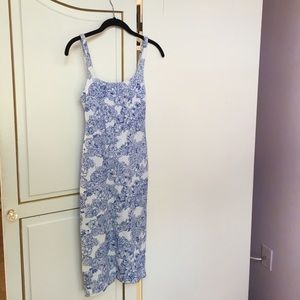 American Apparel Cotton Midi Dress