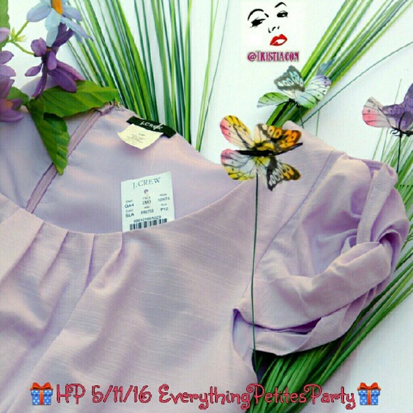 ✨SALE✨ J. Crew Lilac Dress Sz 12P
