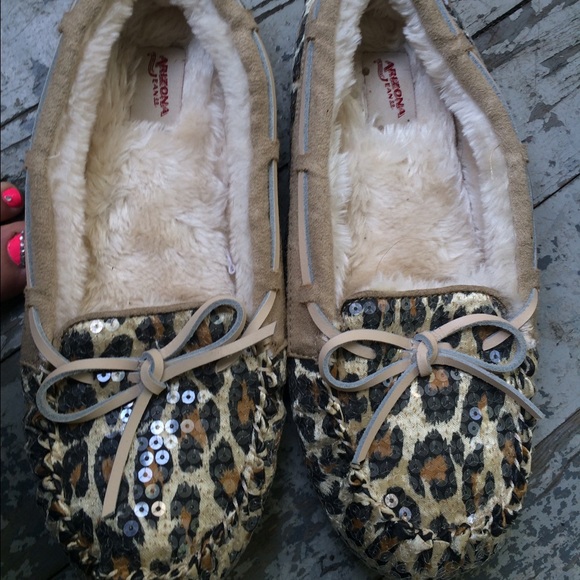 Cheetah moccasins