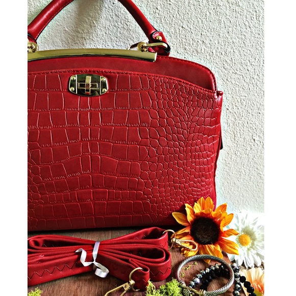 Boutique Handbags - Cherry Cocktail Handbag