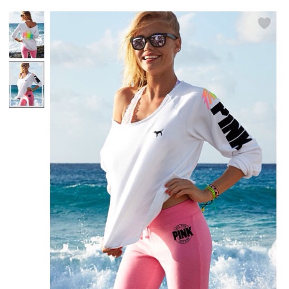 Victoria's Secret Pink Slouchy Crew