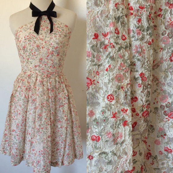 Rodarte Dresses & Skirts - 🌹 Rodarte for Target Party Dress Lace Floral Prom