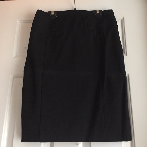 Black pencil skirt