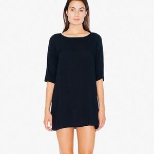 American Apparel black tent dress
