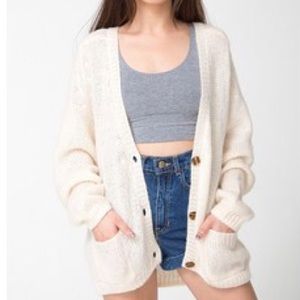 MOHAIR CARDIGAN
