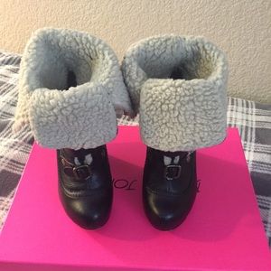 Betsey Johnson Shoes - Betsey Johnson Ryderrr Wedge Boots Betsey Johnson Shoes - Betsey Johnson Ryderrr Wedge Boots