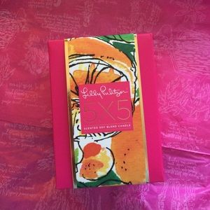 NWT Lilly Pulitzer GWP Candle