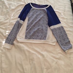 Color block sweater!