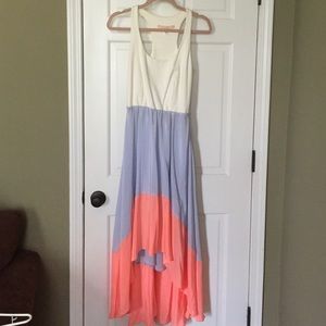 Anthropologie high low dress size S