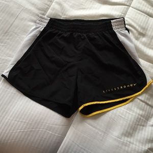 Livestrong Nike shorts