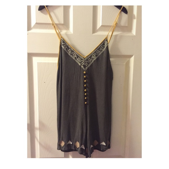LF spaghetti strap romper