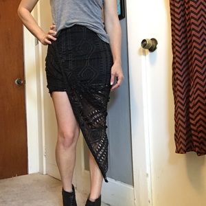 Wilde Heart Asymmetrical Skirt