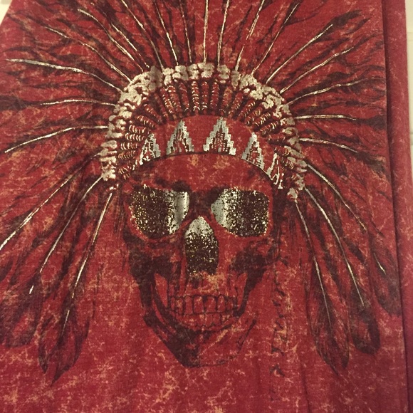 Tribal Skull Tank Top