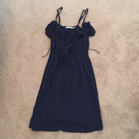 Navy blue dress
