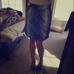 Vibrant, Chiffon Skirt- size 2