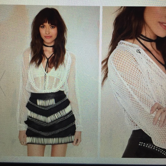 Nasty Gal Easy Rider Leather Skirt - Picture 3 of 3