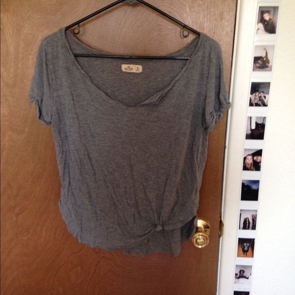 Crop top with knot