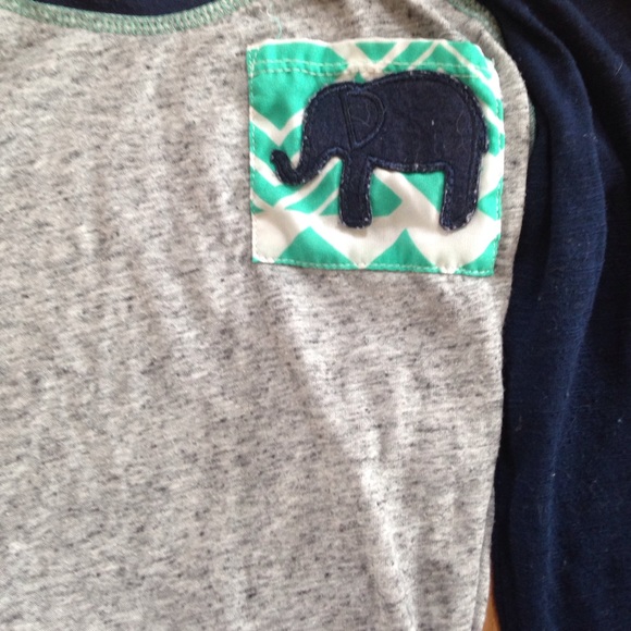 3/4 sleeve tee - Picture 2 of 3