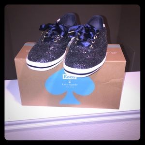 Kate Spade Keds Glitter Sneakers