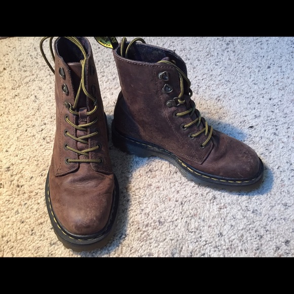 Brown Dr. Martens