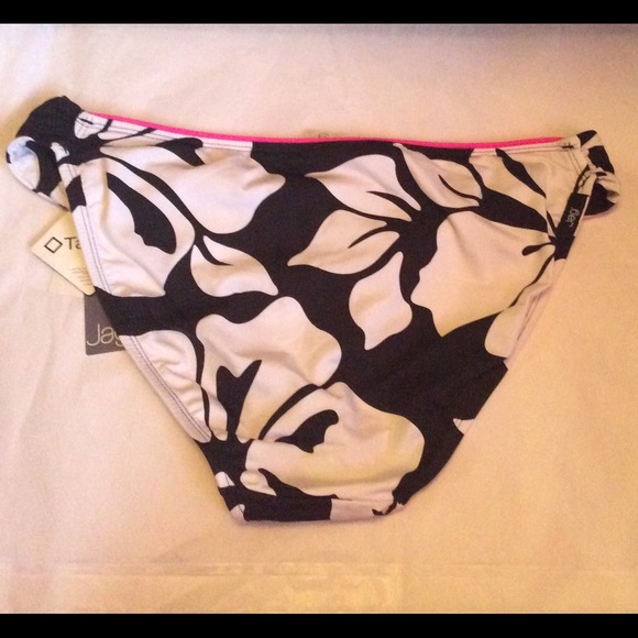 Sale 4 For $20.00 Jag Bikini Bottoms Black/White NWT - Picture 2 of 2