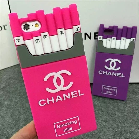 Chanel smoking kills iPhone case for 6&6plus